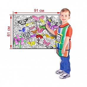 Постер для раскрашивания "Бабочки" (Melissa & Doug, 4500_md)